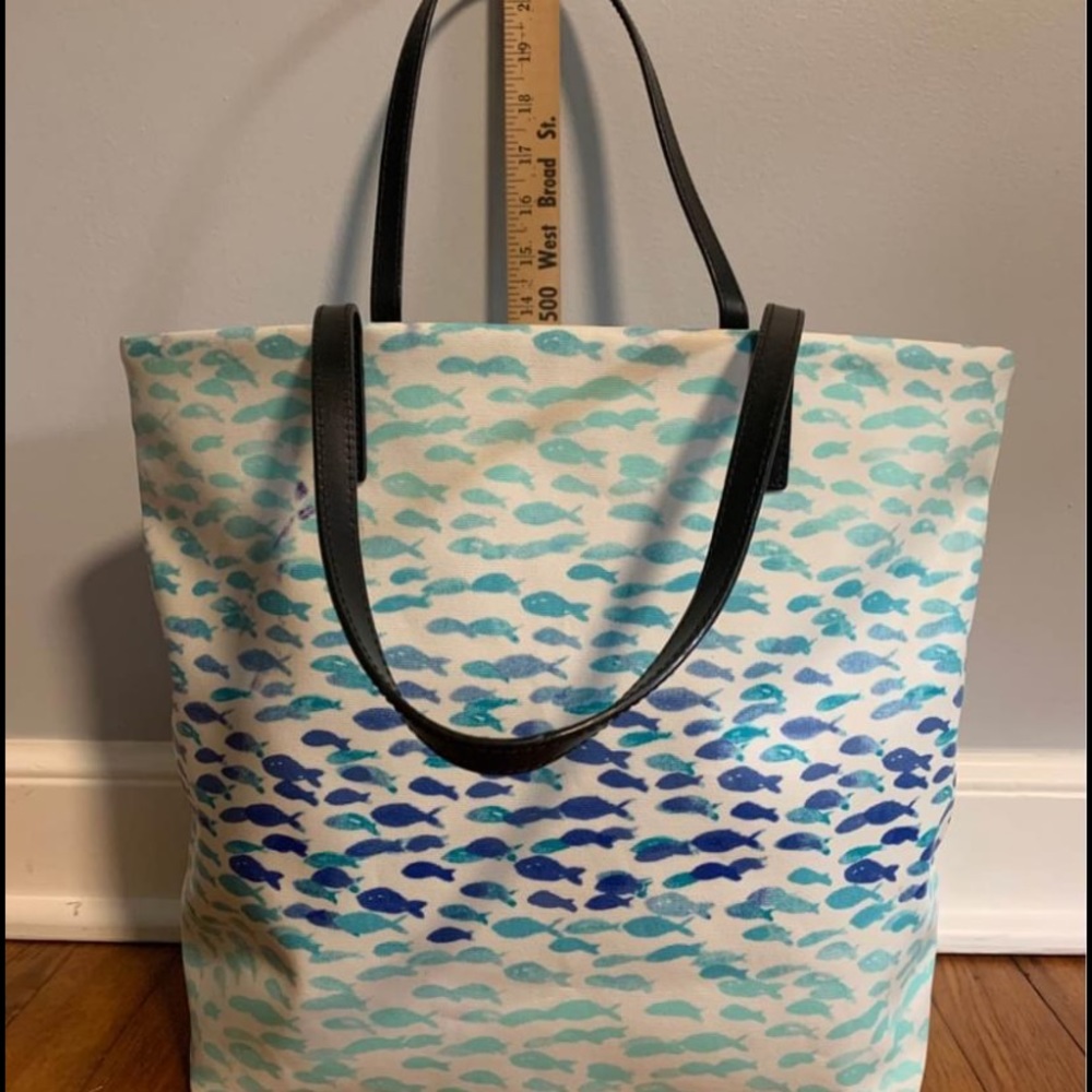 KATE SPADE TOTE OMBRÉ FISH